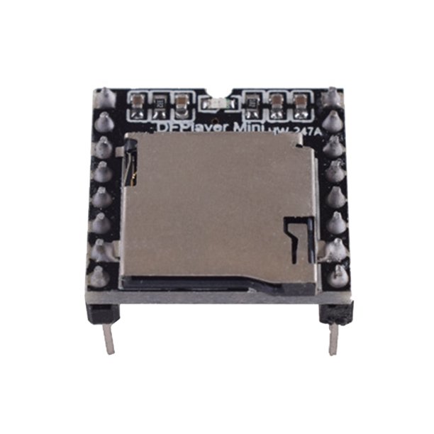Tmvgtek Hw-247A Mini Módulo De Reproductor De Mp3 Placa De Audio Y Voz Compatible Con Puerto Serie Uno