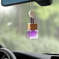 thumbnail image 4 of Hanging Car Freshener Car Diffuser Bottle,Glass Car Air Freshener Bottle with Wooden Cap,Hanging Essential Oil Fragrance Pendants for Car Decor,Can DIY Air Freshners Diffuser, 4 of 5