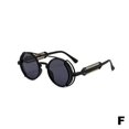 thumbnail image 1 of Lunettes de Soleil Rétro Steampunk Style Vintage Rondes Nouvelles H6K1, 1 of 6