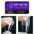 thumbnail image 3 of 500Pcs Full Cover False Transparent Nails Extension, Artificial Nails, Toe Nails, 3 of 7