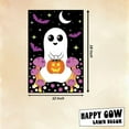 thumbnail image 4 of Cute Ghost Double-Sided Garden Flag 12x18 Fall Yard Decor Outdoor Garden Welcome Flag for Lawn Farm and Patio Banner, 4 of 6