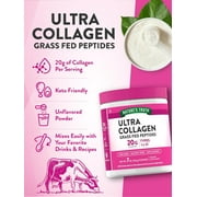 Ultra Collagen Powder | 7 oz | Type I and III | Hydrolyzed Collagen Peptides | Unflavored | by Nature's Truth