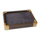 thumbnail image 4 of Caja de almacenamiento de terciopelo apilable para 36 anillos, aretes y 36 ranuras. gris, 4 of 9