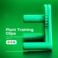 thumbnail image 4 of 20Pack Plant Clips -Adjustable Low Stress Training Plant Support Clips for Plant Training Stem Support Grow Tent Green, 4 of 9