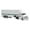 White, variant on Gytml Realistic Diecast Semi Trailer Truck Toy With Pre-Installed Button Batteries Pull Back Container Lorry Model Big Rig Truck Toy For Play Collection Display(White-13.5")