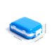 thumbnail image 4 of Bearachild Pastillero contenedor semanal tableta organizador caja de almacenamiento tabletas divisor senderismo Camping interior exterior cuidado de la Almacenamiento y organización del hogar azul Bearachild HA028306-05, 4 of 6