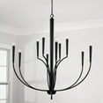 thumbnail image 6 of 10 Light Chandelier In Modern Style-42.75 Inches Tall And 40 Inches Wide-Aged Brass Finish    -Traditional Installation Capital Lighting 445901Ad, 6 of 10