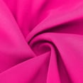 thumbnail image 6 of qolati Women's V Neck Bridesmaid Dreses Patchwork Color Block Sleeveless Maxi Dress Wedding Guest Spaghetti Strap A-Line Open Back Formal Gown Hot Pink M, 6 of 6