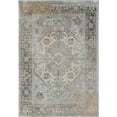 thumbnail image 2 of Rugs America Lennox LX60A Grey Charm Oriental Transitional Cream Area Rug, 8'x10', 2 of 6