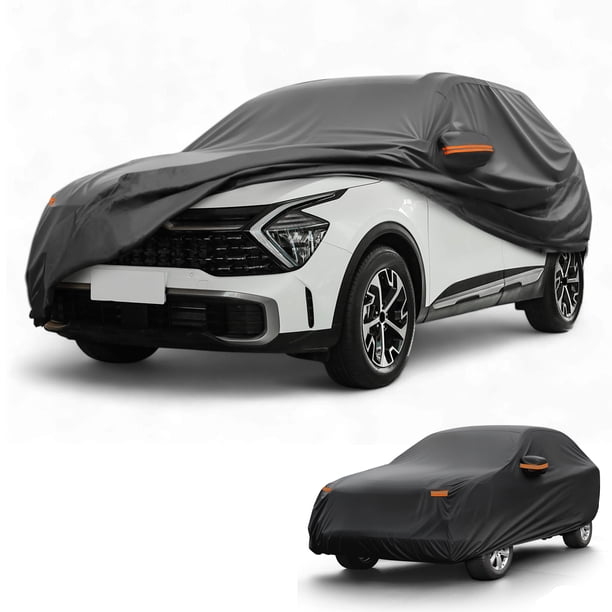 Funda para automóvil impermeable para Kia Sportage 2010-2024 con franjas reflectantes