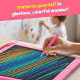 thumbnail image 6 of Bravokids LCD Writing Tablet for Kids 2 Pack, 10" Colorful Drawing Board with Pressure-Sensitive Lines, Portable Doodle Pad for Toddlers, Creative Gift for Boys and Girls, 6 of 9