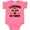 Hot Pink, variant on Inktastic Legends Are Born in October Boys or Girls Baby Bodysuit