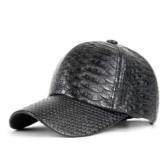 New Fashion Autumn Winter Cap PU Leather Baseball Cap Men Hat Casquette Gorras Para Hombre Trucker Cap ,Durable Quality