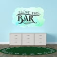 thumbnail image 3 of Love Wall Decals for Adult Home - A Live Band and Great Drinks. Bar DIY & Creativity Boy Girl Bedroom Wall Sticker - Size: 30 In x 18 In, 3 of 5