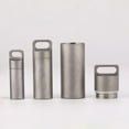 thumbnail image 4 of Small Travel Pill Case Titanium Waterproof Mini Pill Holder Pocket Pill Box Container for Outdoor, 4 of 8