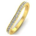 thumbnail image 2 of 3/8ctw Diamond Wedding Band in 10k Yellow Gold, 2 of 2