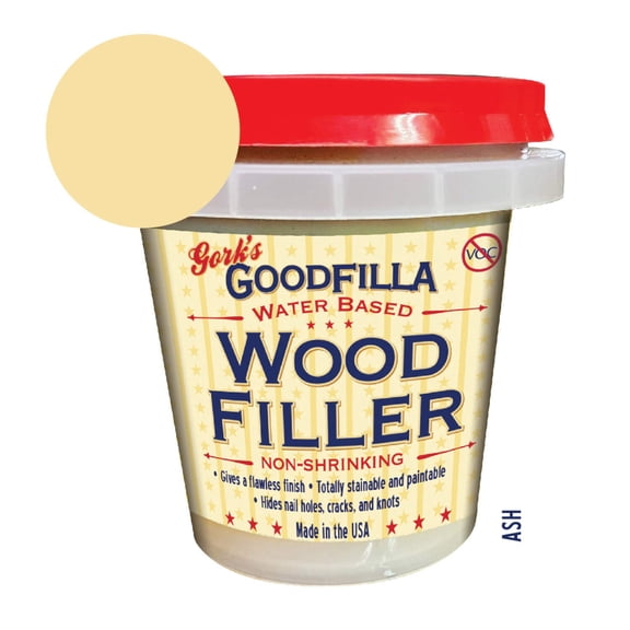 GoodFilla Wood and Grain filler, Ash, 8oz