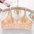 thumbnail image 4 of Women’s Supportive Wireless Bra Front Closure Full Cup Comfort Fit Bra for Large Bust Everyday Lingerie, 4 of 8
