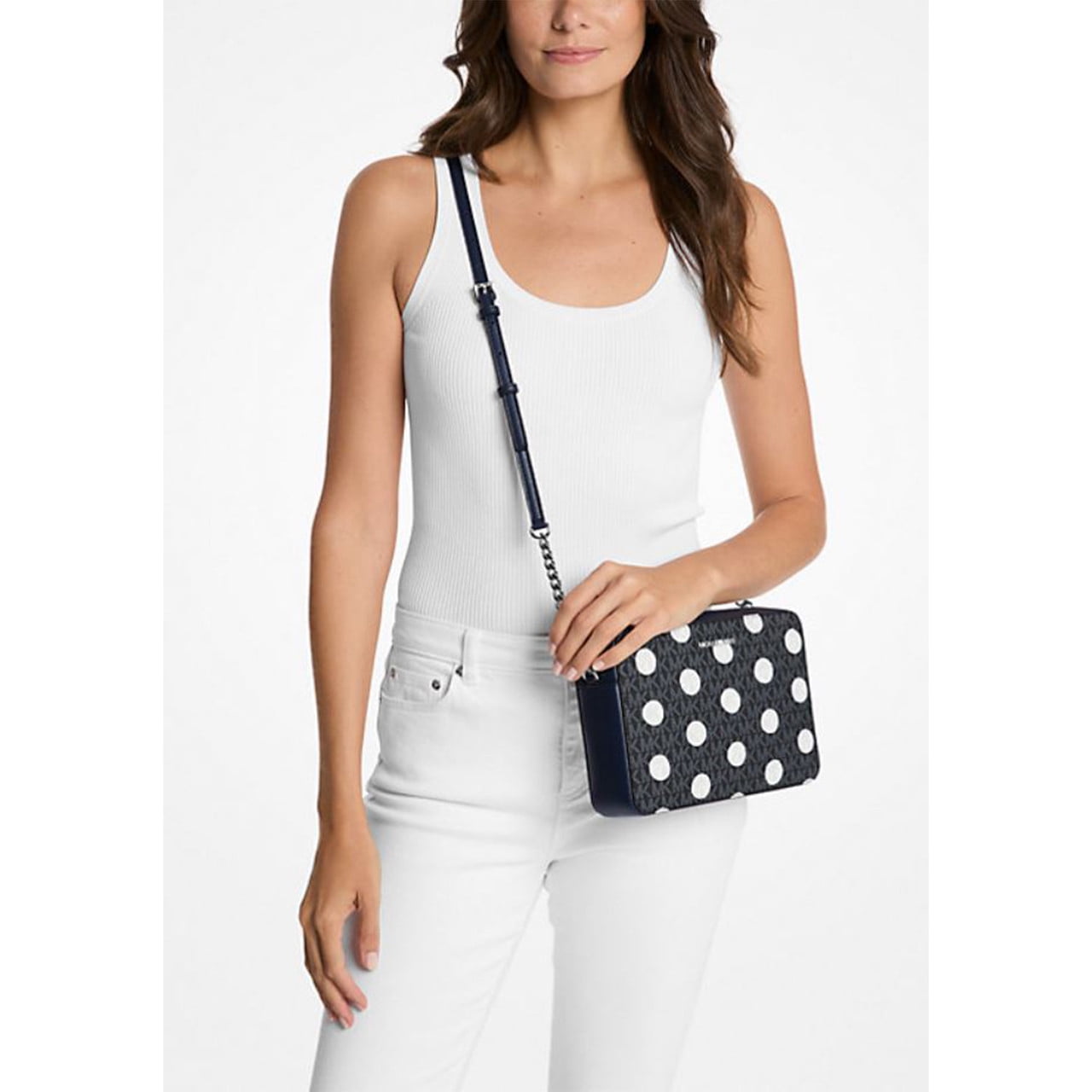 Michael Kors  Blue Polka Dot Hat Michael Kors Women main image 2