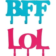 Your Zone BFF and LOL Hook, Set of 2