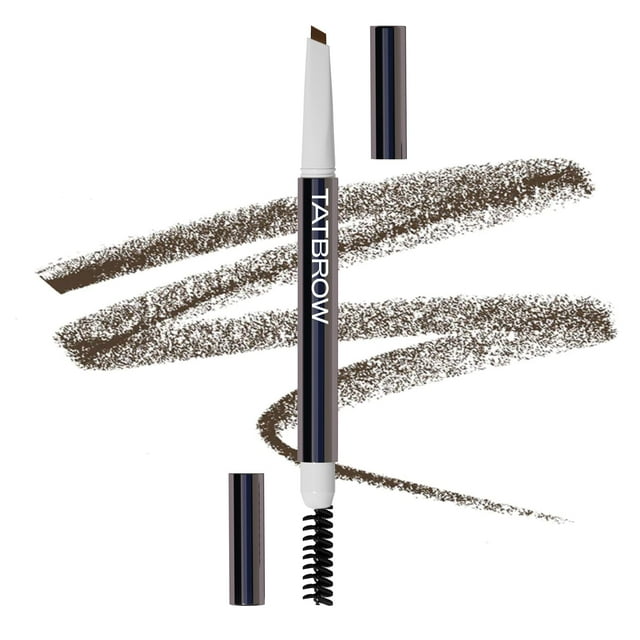 TatBrow PREMIER Edge Define Lápiz de Cejas - Maquillaje de Cejas para Definir Cejas Lápiz de Cejas Impermeable de Larga Duración para Cejas de Aspecto Natural Marrón