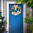 thumbnail image 7 of BNNG Christmas Wreaths For Front Door Artificial Christmas Wreath, Green, Elegance, White Lights, Decorated with Pine Cones, Berry Clusters, Ball Ornaments, Christmas Collection, 7 of 7