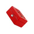 thumbnail image 1 of Naiovety Mini caja de dinero en efectivo con cerradura para Hotel y oficina en casa, para dormitorio, bandeja para monedas, caja de Rojo, 1 of 6