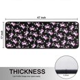 thumbnail image 5 of Kitchen Rugs Sets Of 2,Black Pink Unicorn Pattern Anti Fatigue Kitchen Mat Rugs Non Slip Washable,Decorative Kitchen Floor Mats for Kitchen,Sink,Laundry,17"x47"+17"x47", 5 of 5