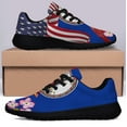 thumbnail image 3 of Virginia Stte Cardinal and Dogwood Flower Shoes Sneakers Black Size 7.5, 3 of 7