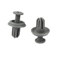 thumbnail image 2 of Unique Bargains 70pcs 6mm Hole Gray Plastic Rivets Fastener Car Door Trim Fender Bumper Clips, 2 of 2
