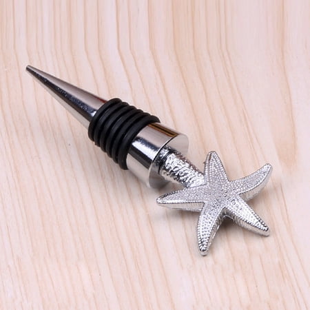 

PEONAVET Kitchen Gadgets Zinc Alloy Wine Bottle Stopper Metal Clear Rhinestones