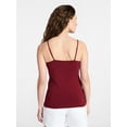 thumbnail image 4 of Time and Tru Women’s Cami Top with Adjustable Straps, Sizes XS-XXXL, 4 of 5