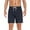 Navy, variant on Xuniizn Mens Swim Trunks Drawstring Elastic Waist Beach Board Shorts with Pockets Summer Quick Dry Hawaiian Tropical Print Holiday Bathing Shorts, S-3XL