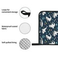 thumbnail image 4 of Fotbe Friendly Sharks for 4Pcs Oven Mitts and Pot Holders, 500℉ Heat Resistant Oven Mitts , Non-Slip Silicone Surface Safe for Baking, Cooking, BBQ, 4 of 6