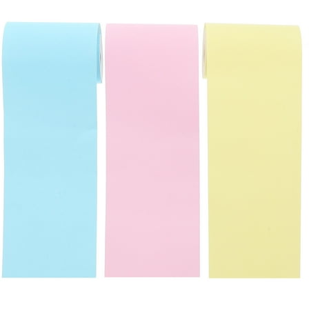 SEWCHICS Thermal Receipt Paper Rolls in Assorted Colors for POS, Cash Register, Supermarket Use, 3 1/8 x 230