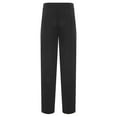 thumbnail image 2 of TiaoBug Men's Black Latin Dance Pants for Tango Modern Ballroom Rumba Samba Salsa Performance Trousers Competition Black S, 2 of 5