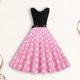thumbnail image 4 of Estilo sexy Vestido corto de verano Vintage Bowknot Ladies Sling Dress Traje de vacaciones Hugtrwg Para estrenar, 4 of 9