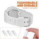 thumbnail image 2 of 10pcs Silicone Watch Strap Loops Watch Strap Retainer Silicone Watch Band Keeper Loops (White), 2 of 4