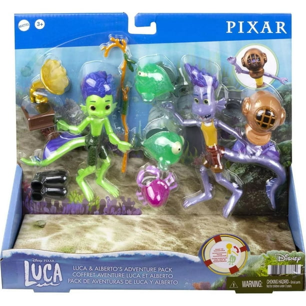 Disney / Pixar Luca & Alberto's Adventure Pack Figure Set