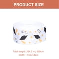 thumbnail image 2 of 1 Roll Bouquet Wrapping Ribbon Graduation Themed Bow Ribbon DIY Ribbon, 2 of 8