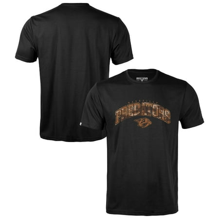 Men s Levelwear Black Nashville Predators Desert Camo Richmond Decoy T-Shirt