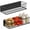 Magnetic Refrigerator Storage Basket, variant on Magnetic Baskets Fridge Organizers, Large Capacity Metal Wire Mesh Basket Spice Rack for Fridge Storage, Magnetic Shelf for Garage, Laundry, Kitchen, Workshop, Cabinet(2 Pack)