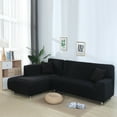 thumbnail image 3 of Sumhomie Stretch Washable Couch Slipcovers for Sectional Sofa L-shape Corner, 3 of 4
