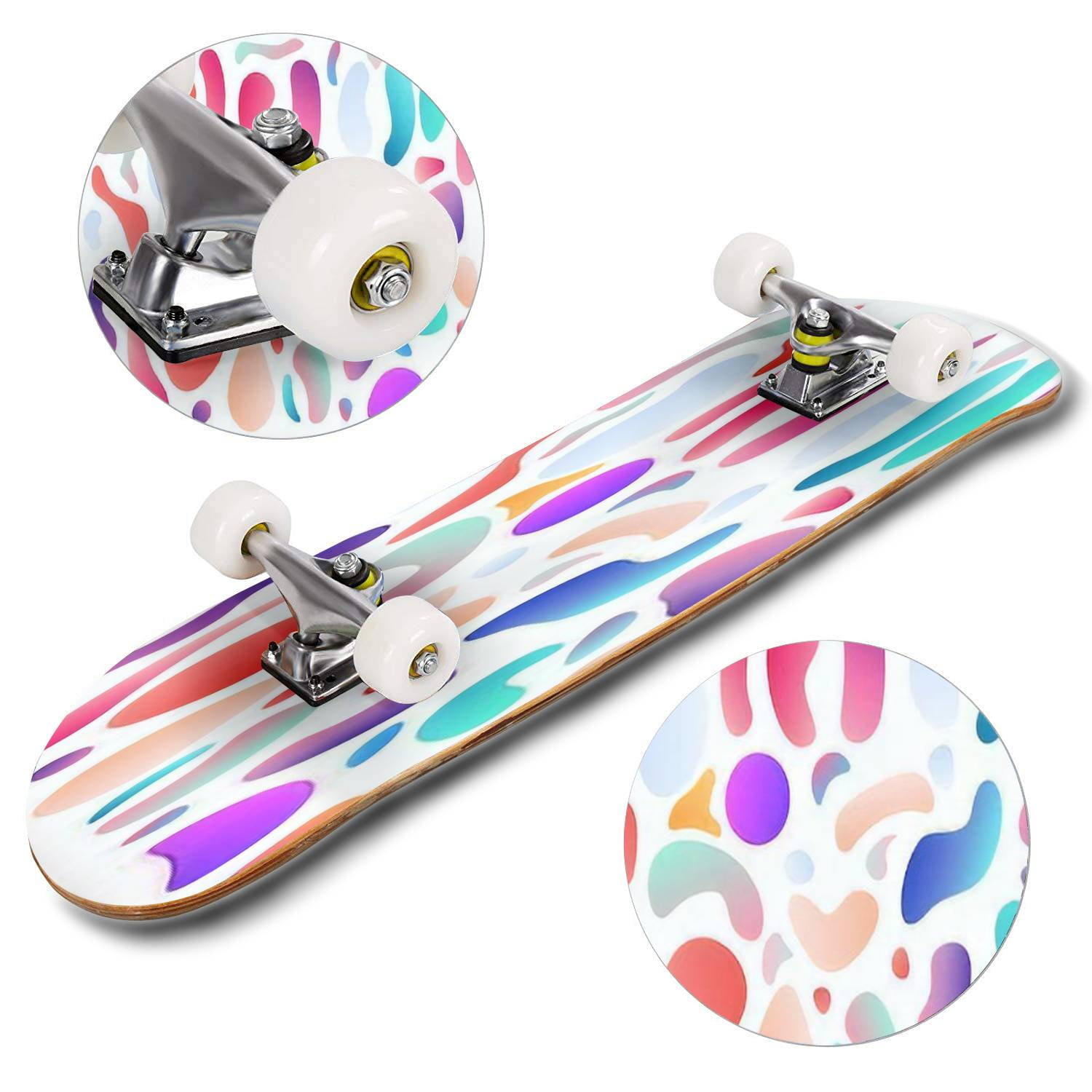 SKATE TWISTER SKATEBOARD MONTADO PRO COLOR Realism Anime - JD Skate Shop