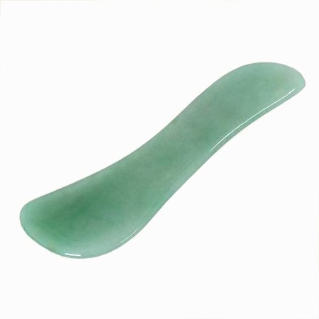 Jade Gua Sha Massage Tools Facial Tool 100% Natural Green Gua Sha Anti Aging Facial Skin SPA for Rejuvenate Skin Anti-wrinkle Anti Aging