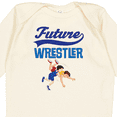 thumbnail image 4 of Inktastic Wrestling Future Wrestler Boys Long Sleeve Baby Bodysuit, 4 of 5