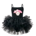 thumbnail image 3 of Vestido sin mangas de verano para niñas, de Anime Kawaii, Hello Kitty, Kuromi, My Melody, de Sanrios, princesa, ballet, falda de malla brillante y esponjosa, 3 of 5
