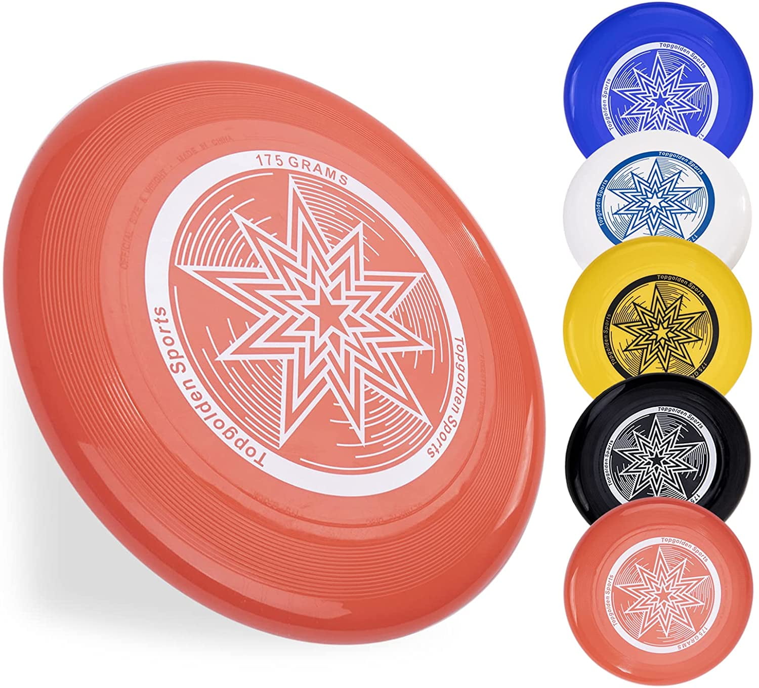 3 x Frisbee Fun Flyer Disc 70g Gram Assorted Colours Outdoor Play All Ages Game 