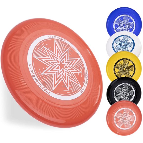 Ultimate Flying Disc 175 Gram, Sport Disc ,Loads of Colors Available, Suitable for Competitions, Team Flying Disc for Beach, Park, Pet, Camping and More,
