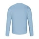 thumbnail image 5 of pstuiky camisas de manga larga para hombre, Camisa de manga larga con cuello redondo, color liso, informal y cómoda para hombre. camisetas de hombre xxl, 5 of 5
